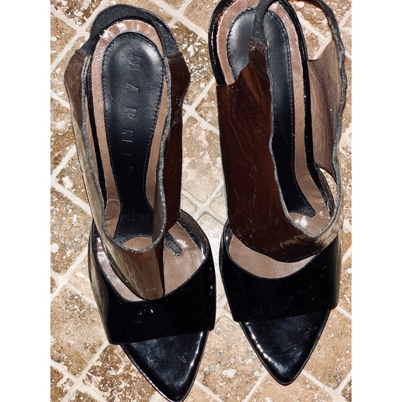 Marni Vintage 2 Toned wedges - Picture 8 of 11